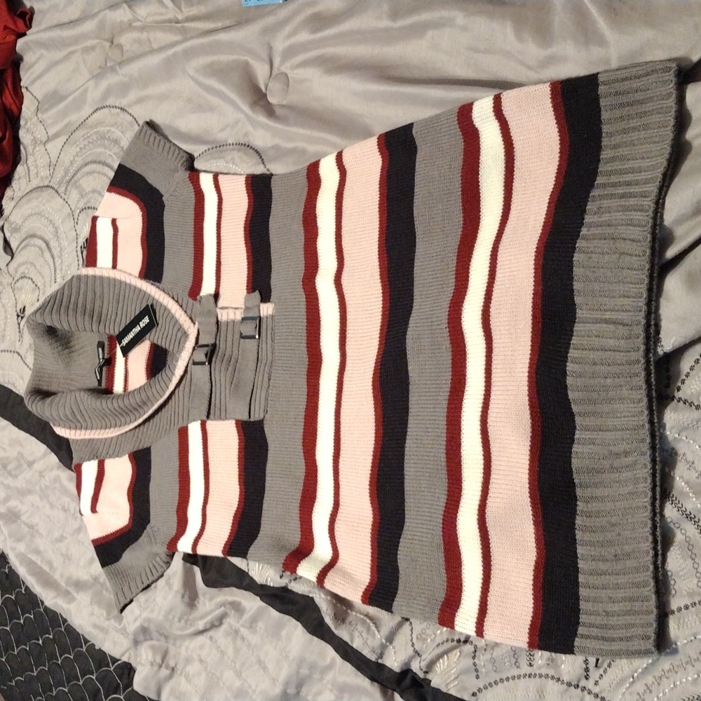 New Samantha Rose short sleeve sweater dress size XL